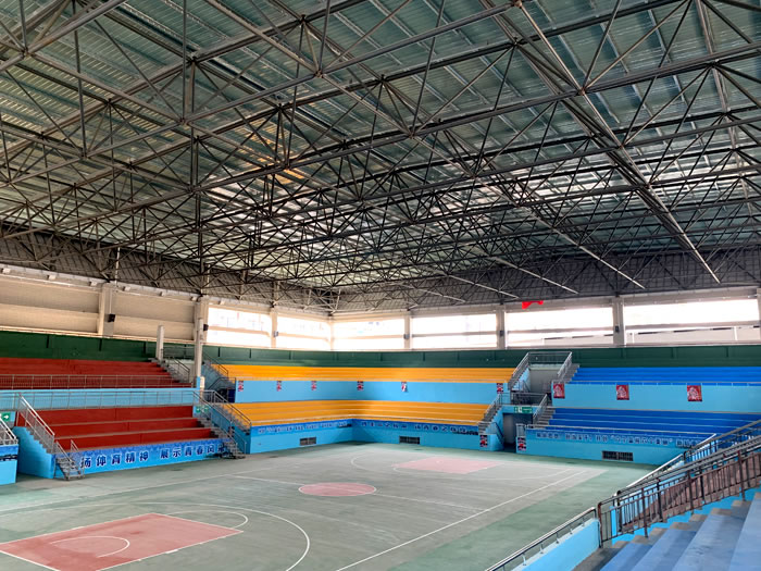 黄石富川体育馆网架